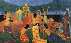 Paul Serusier The Daughters of Pelichtim china oil painting image